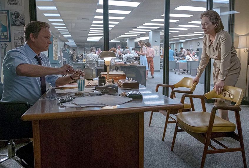 Tom Hanks and Meryl Streep in "The Post" (20th Century Fox)
