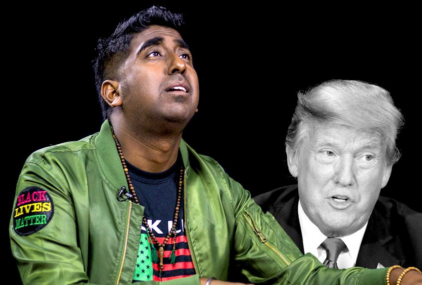 Zeshan B; Donald Trump (Peter Cooper/AP/Evan Vucci)
