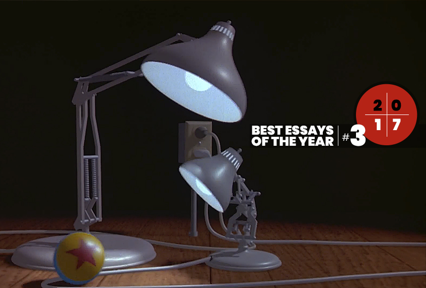 A still from "Luxo Jr." (Pixar)