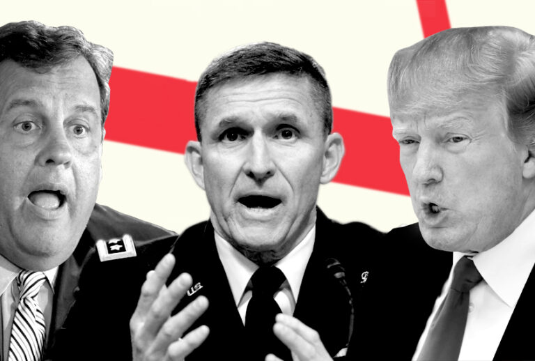 Chris Christie; Michael Flynn; Donald Trump (AP/Salon)