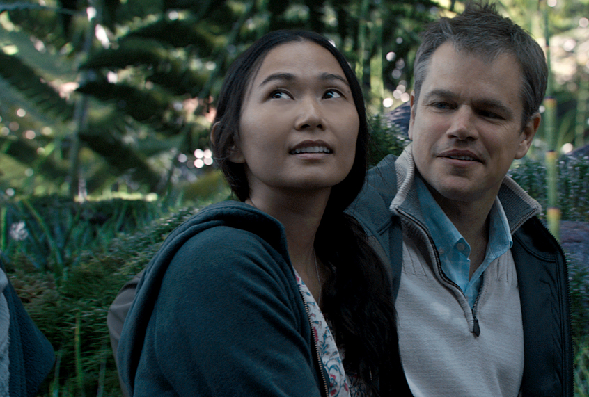 Hong Chau and Matt Damon in "Downsizing" (Paramount Pictures)