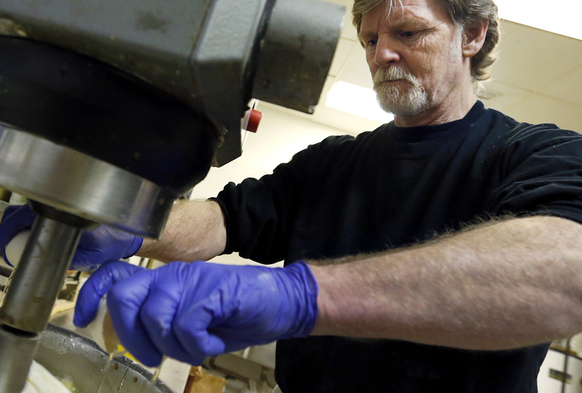 Masterpiece Cakeshop owner Jack Phillips (AP/Brennan Linsley)