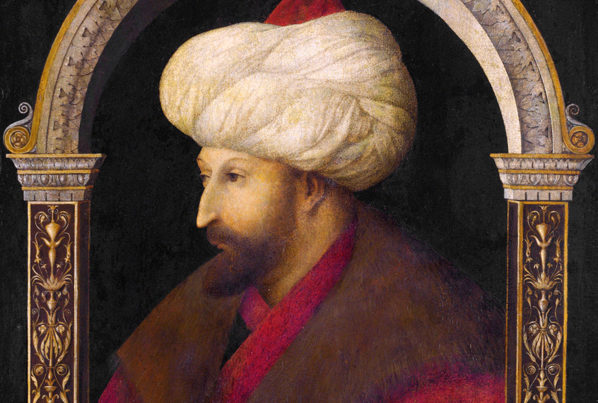 Sultan Mehmed II by Gentile Bellini (Wikimedia)