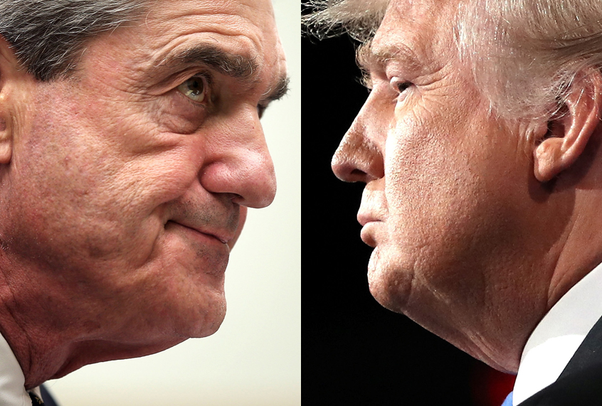 Robert Mueller; Donald Trump (Getty/Salon)