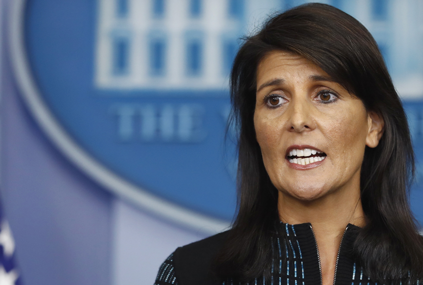Nikki Haley (AP/Carolyn Kaster)