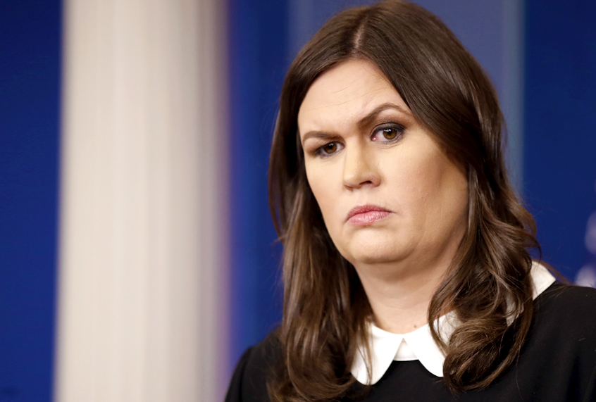 Sarah Huckabee Sanders (AP/Alex Brandon)