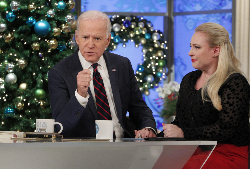 Joe Biden and Meghan McCain on "The View" (ABC/Lou Rocco)