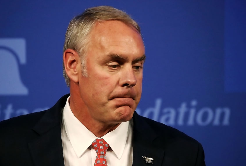 Interior Secretary Ryan Zinke (Getty/Mark Wilson)