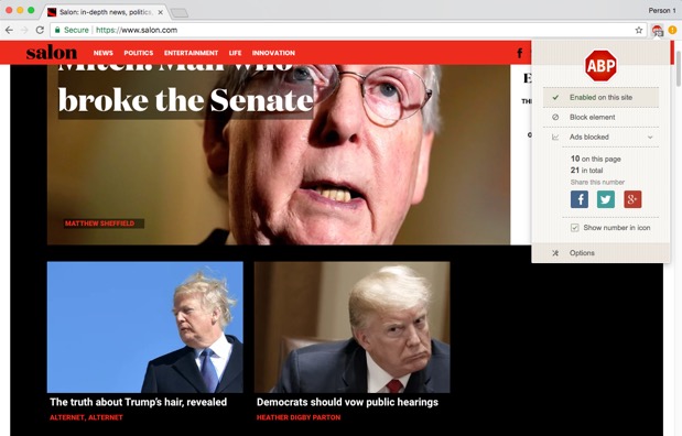 How to disable ad-blocker