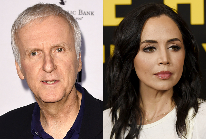 James Cameron; Eliza Dushku (Getty/C Flanigan/AP/Chris Pizzello)