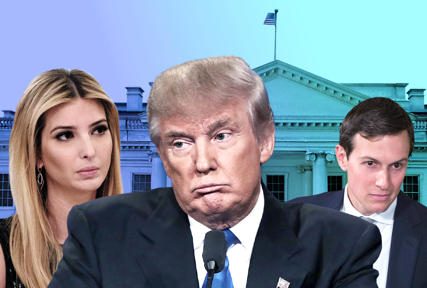 Ivanka Trump; Donald Trump; Jared Kushner (AP/Getty/Shutterstock/Salon)