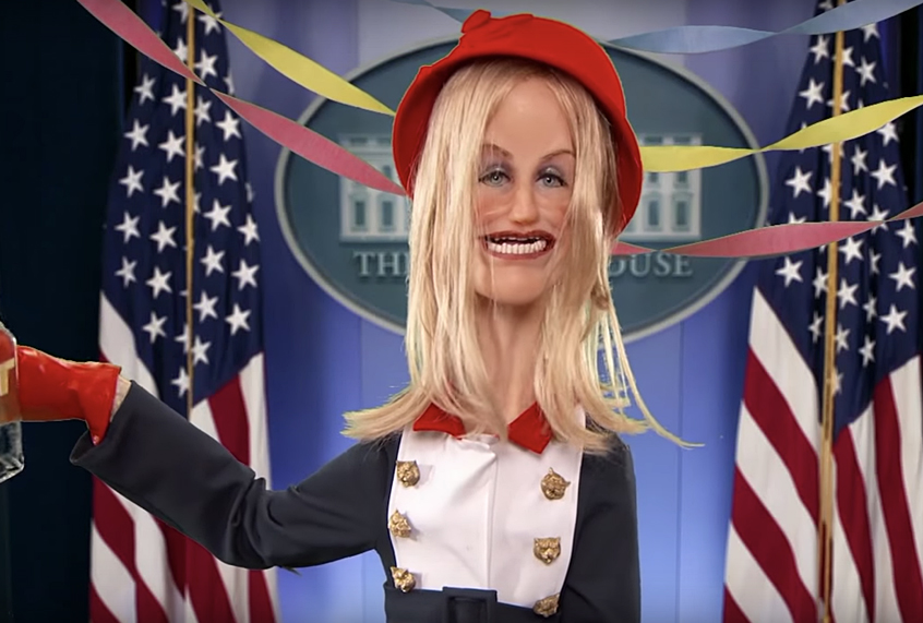 Kellyanne Conway Spokespuppet on "Jimmy Kimmel Live" (YouTube/Jimmy Kimmel Live)
