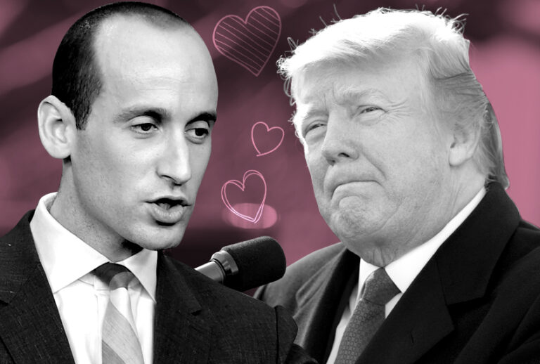 Stephen Miller; Donald Trump (AP/Getty/Salon)
