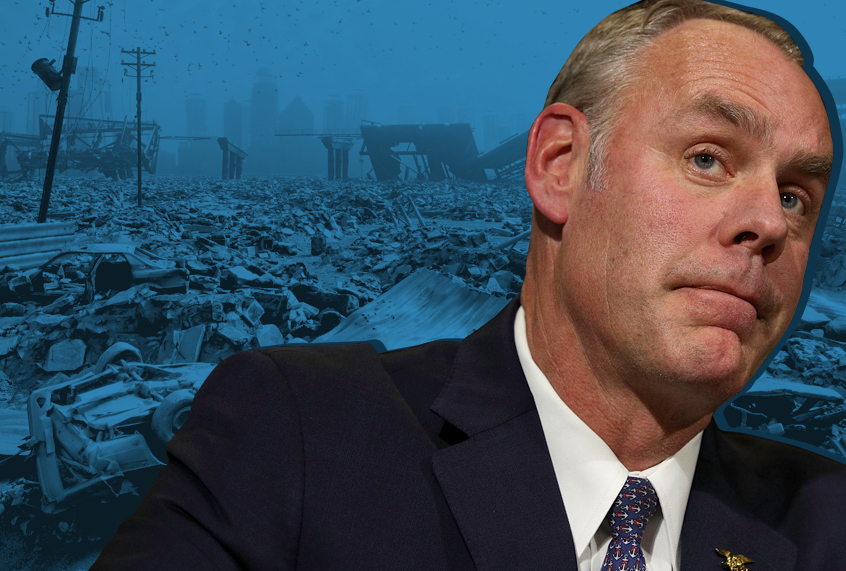 Ryan Zinke (Getty/Alex Wong/vicnt/Salon)