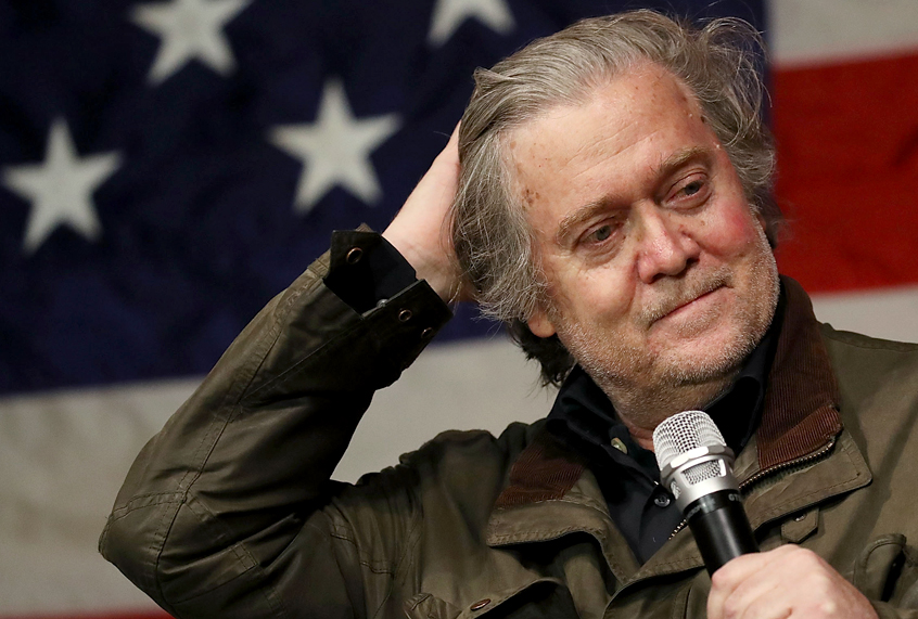 Steve Bannon (Getty/Joe Raedle)