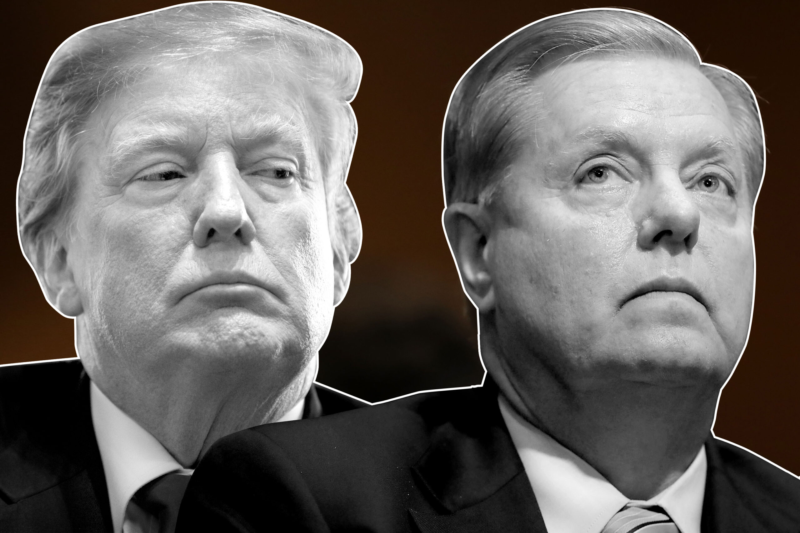 Donald Trump; Lindsey Graham (AP/Evan Vucci/Getty/Chip Somodevilla/Salon)