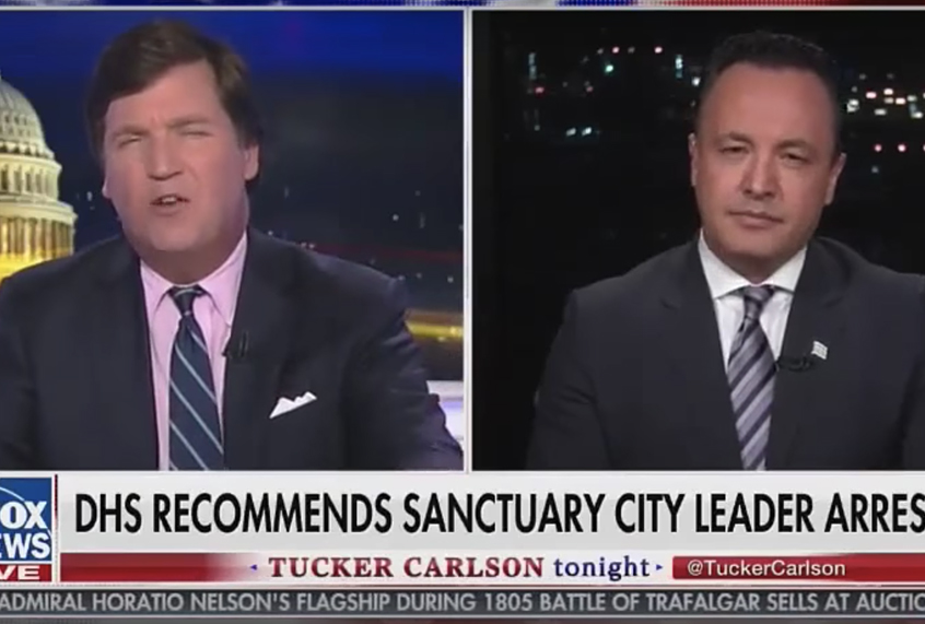 Tucker Carlson; George Cardenas (YouTube)