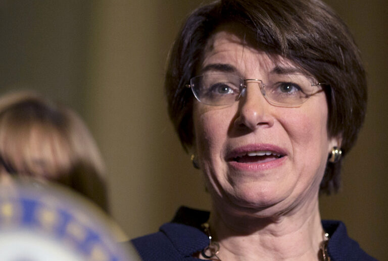 Senator Amy Klobuchar (AP/Alex Edelman)