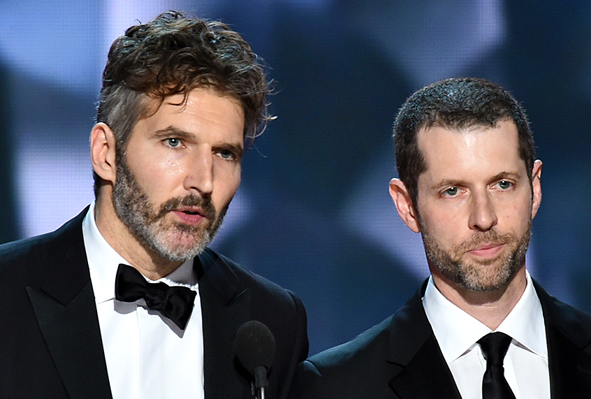 David Benioff and D.B Weiss (AP/Vince Bucci)
