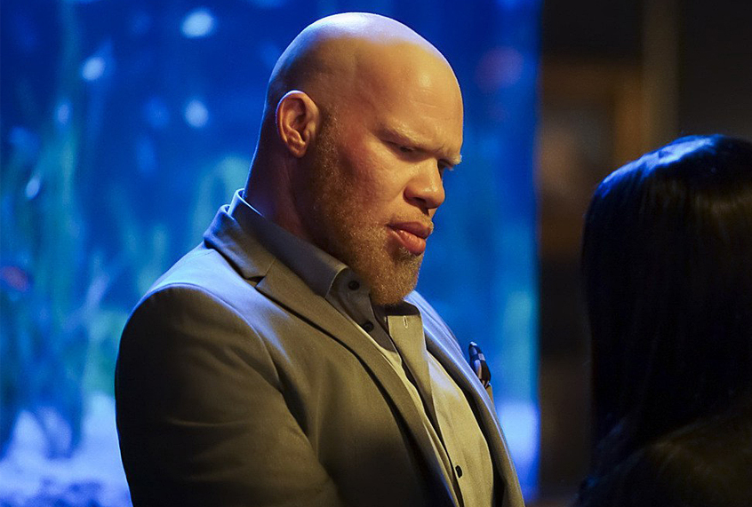 Marvin "Krondon" Jones III as Tobias in "Black Lightning" (CW/Richard Ducree)