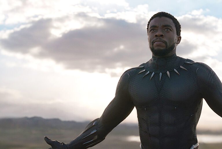Chadwick Boseman as T'Challa / Black Panther in "Black Panther" (Marvel Studios)