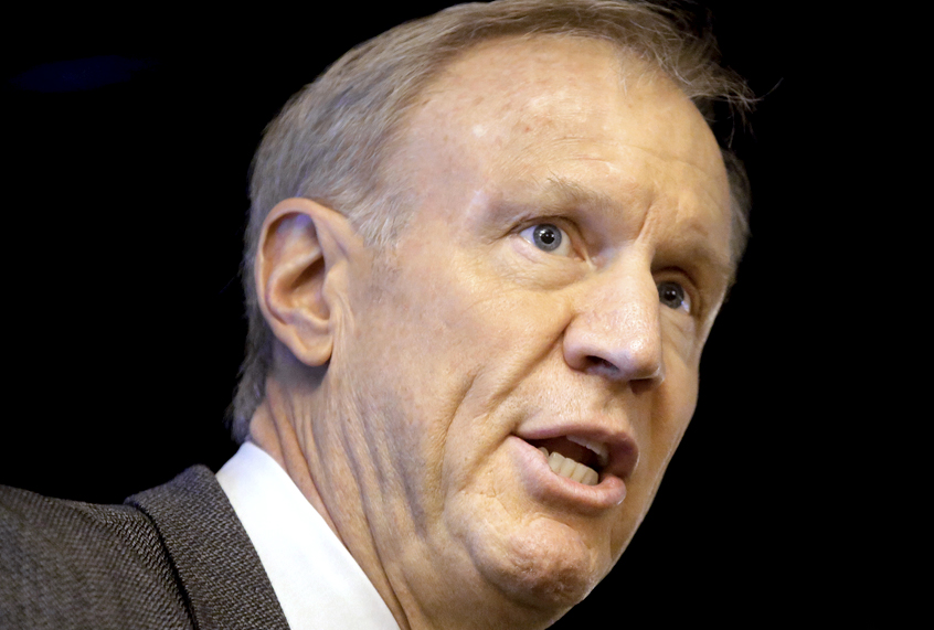 Illinois Gov. Bruce Rauner (AP/Seth Perlman)