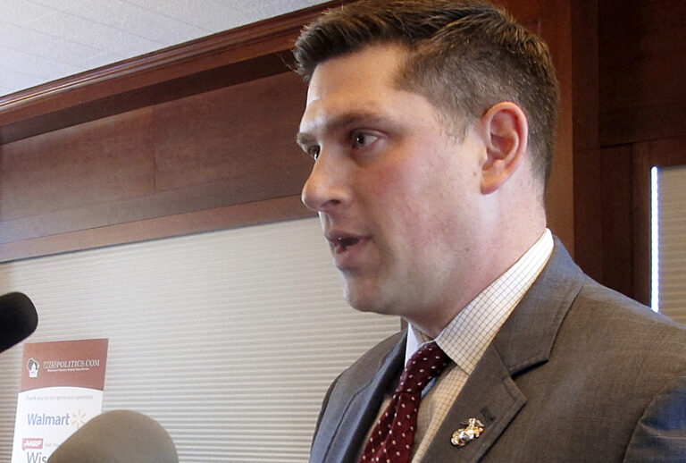 Wisconsin Republican Senate candidate Kevin Nicholson (AP/Scott Bauer)