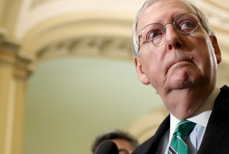 Senate Majority Leader Mitch McConnell (Getty/Win McNamee)