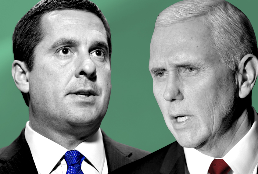 Devin Nunes; Mike Pence (AP/Susan Walsh/Mandel Ngan/Salon)
