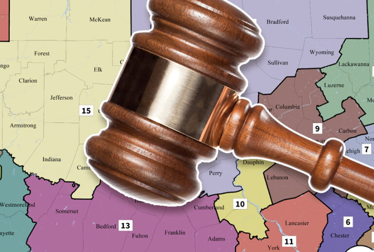 Pennsylvania's Supreme Court-mandated congressional districts for 2018 (Getty/kamil/Pennsylvania Supreme Court)