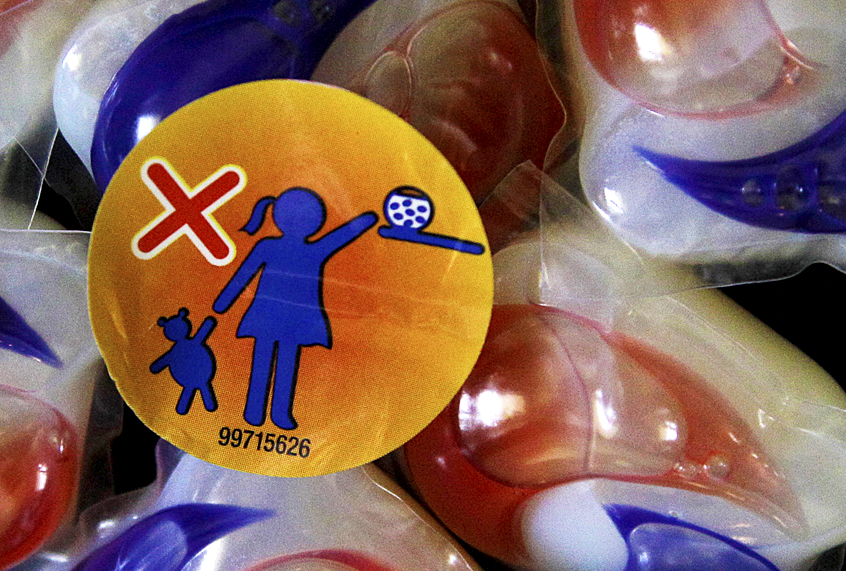 Tide laundry detergent packets (AP/Pat Sullivan)