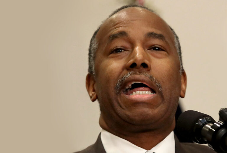HUD Secretary Dr. Ben Carson (Getty/Mark Wilson)