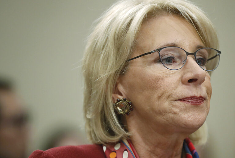 Education Secretary Betsy DeVos (AP/Pablo Martinez Monsivais)