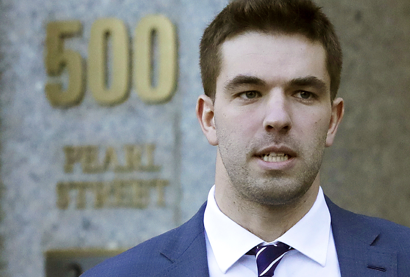 Billy McFarland, the promoter of the failed Fyre Festival. (AP/Mark Lennihan)