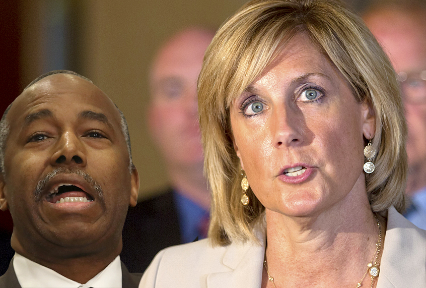 Ben Carson; Claudia Tenney (Getty/Mark Wilson/AP/Mike Groll)