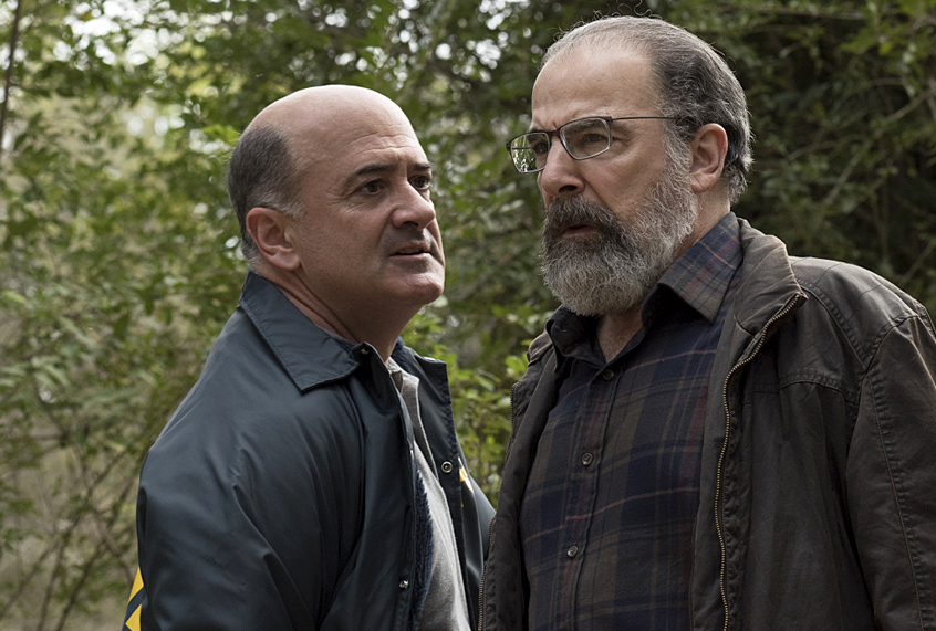 Matthew Servitto and Mandy Patinkin in "Homeland" (Showtime/Antony Platt)