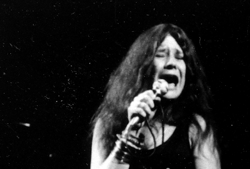 Folk-rock singer Janis Joplin performs in Dec. 1969 (AP)