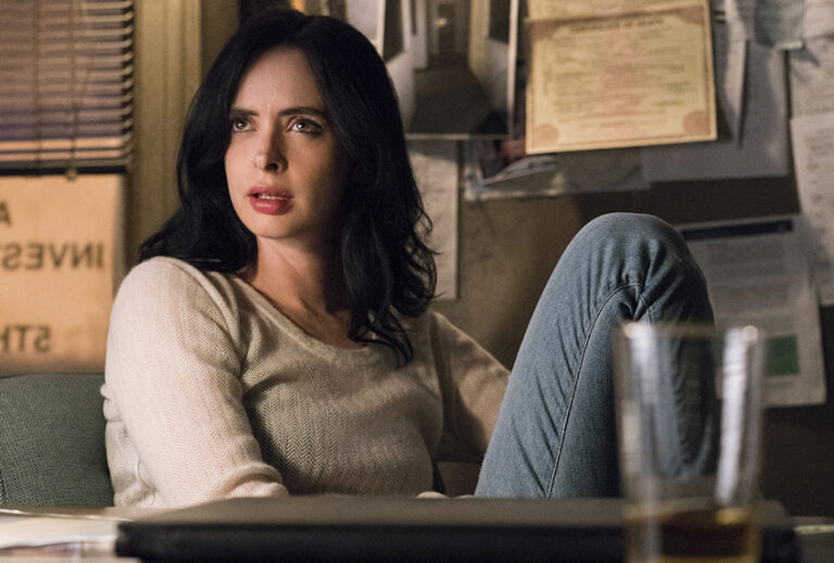 Krysten Ritter as Jessica Jones in "Jessica Jones" (Netflix/David Giesbrecht)