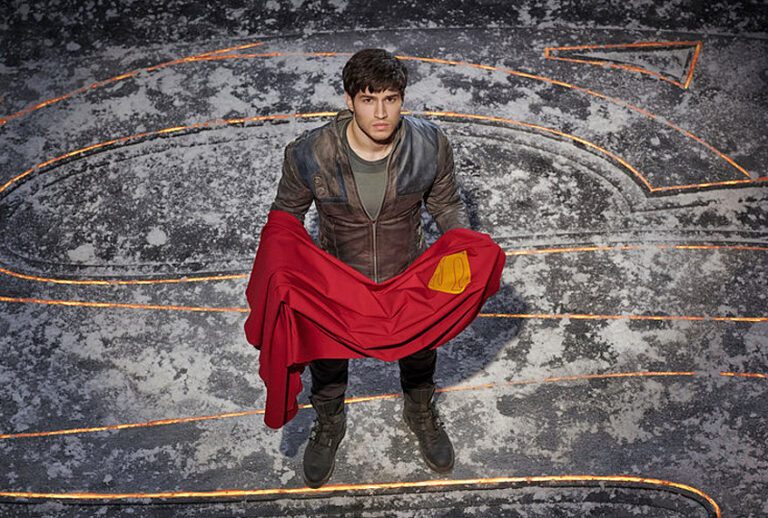 Cameron Cuffe as Superman's grandfather, Seg-El in "Krypton" (SYFY/Gavin Bond)