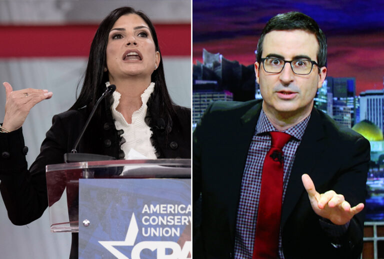 Dana Loesch;  John Oliver (Getty Images)