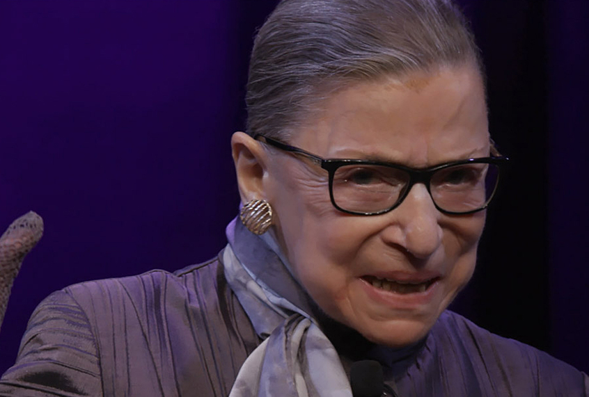 Ruth Bader Ginsburg in "RBG" (Courtesy of Sundance Institute/Claudia Raschke)