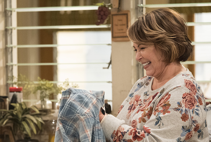 Roseanne Barr in "Roseanne" (ABC/Adam Rose)