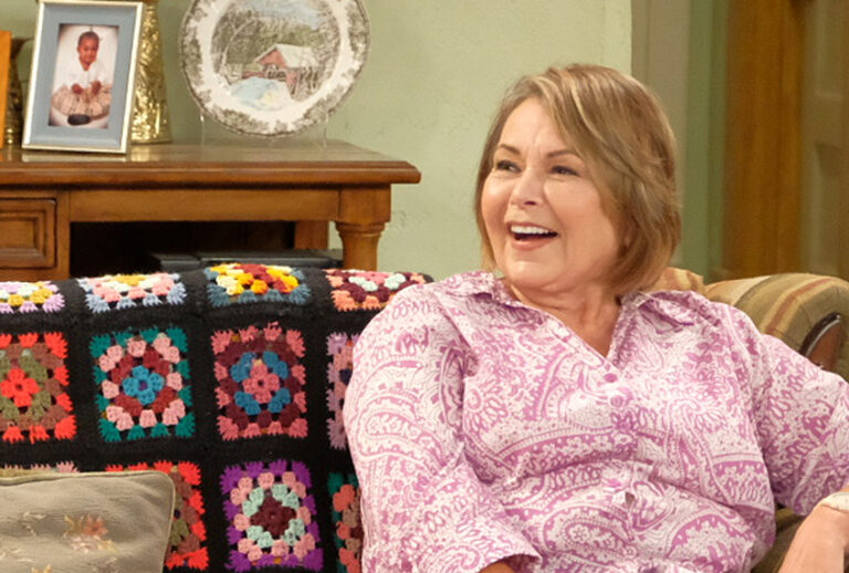 Roseanne Barr on "Roseanne" (ABC/Adam Rose)