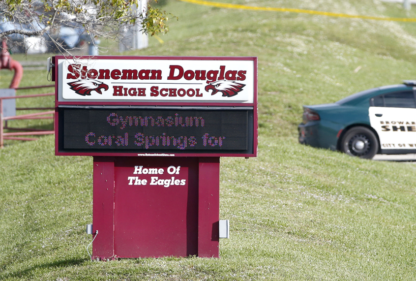 Marjory Stoneman Douglas High School (AP/Wilfredo Lee)
