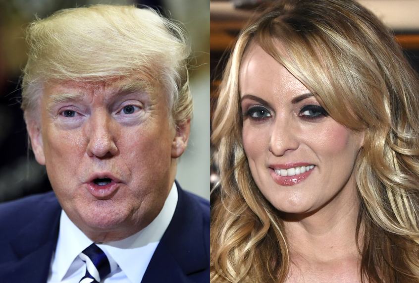 Donald Trump; Stormy Daniels (AP/Manuel Balce Ceneta/Getty/Ethan Miller)