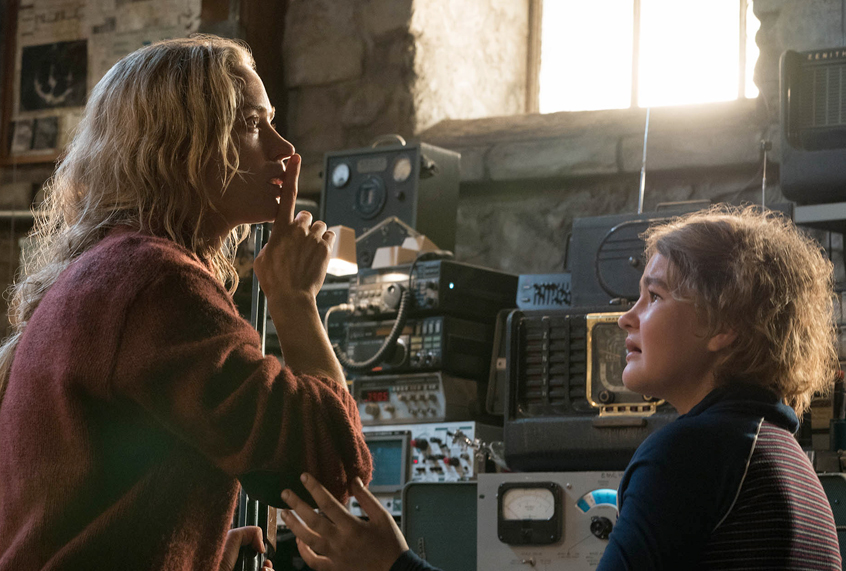 Emily Blunt and Millicent Simmonds in "A Quiet Place" (Paramount Pictures)