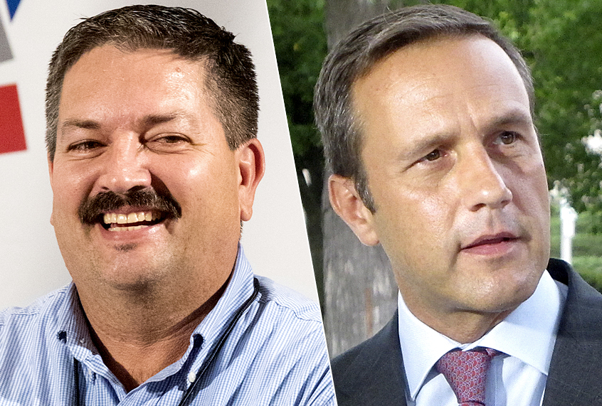 Randy Bryce; Paul Nehlen (AP/Colin Young-wolff/Scott Bauer)