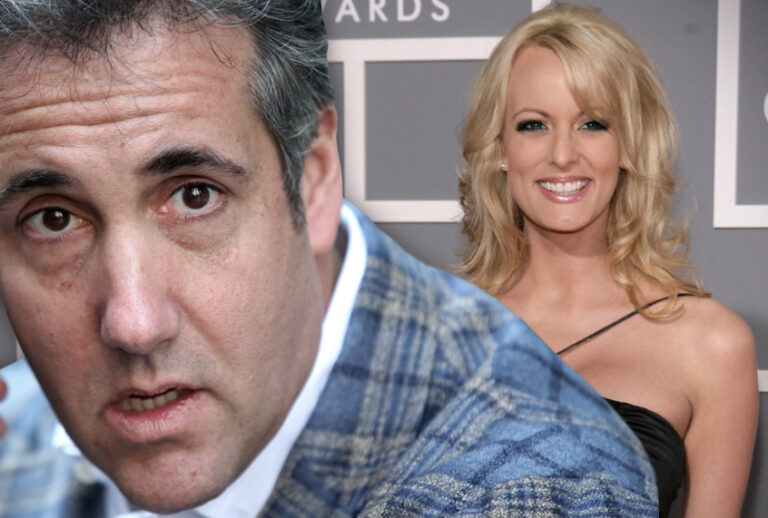 Michael Cohen; Stormy Daniels (Getty/Photo montage by Salon)