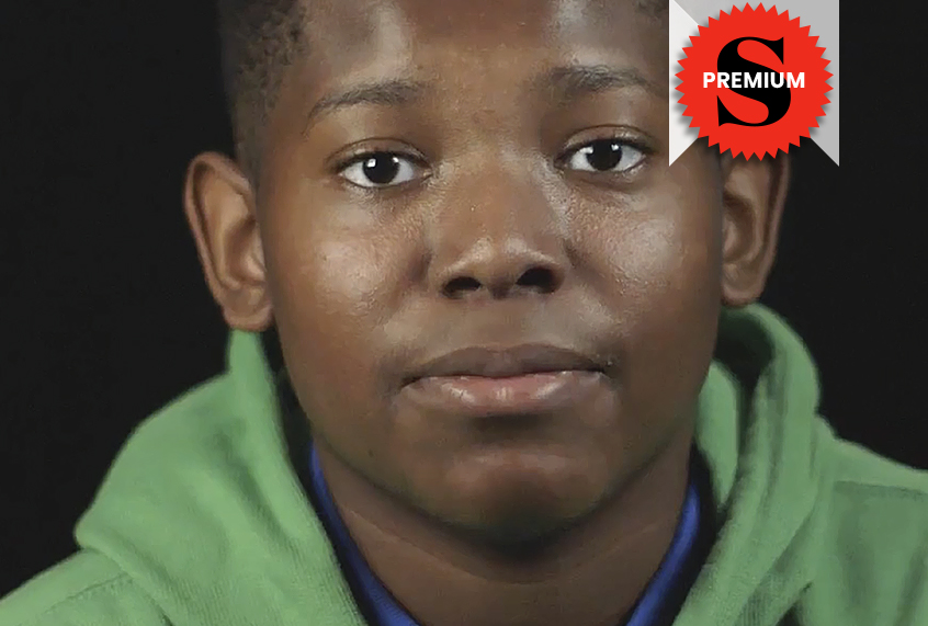 A still from "A Conversation About Growing Up Black" (Joe Brewster and Perri Peltz)