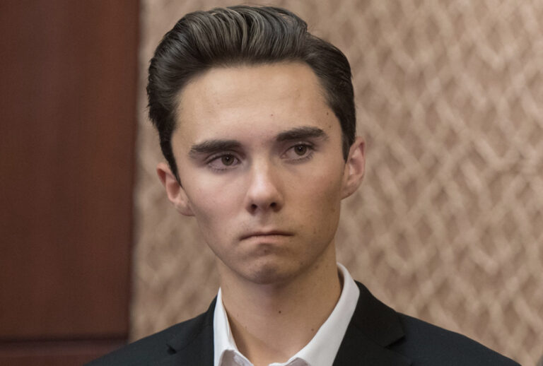 David Hogg (Getty/Saul Loeb)